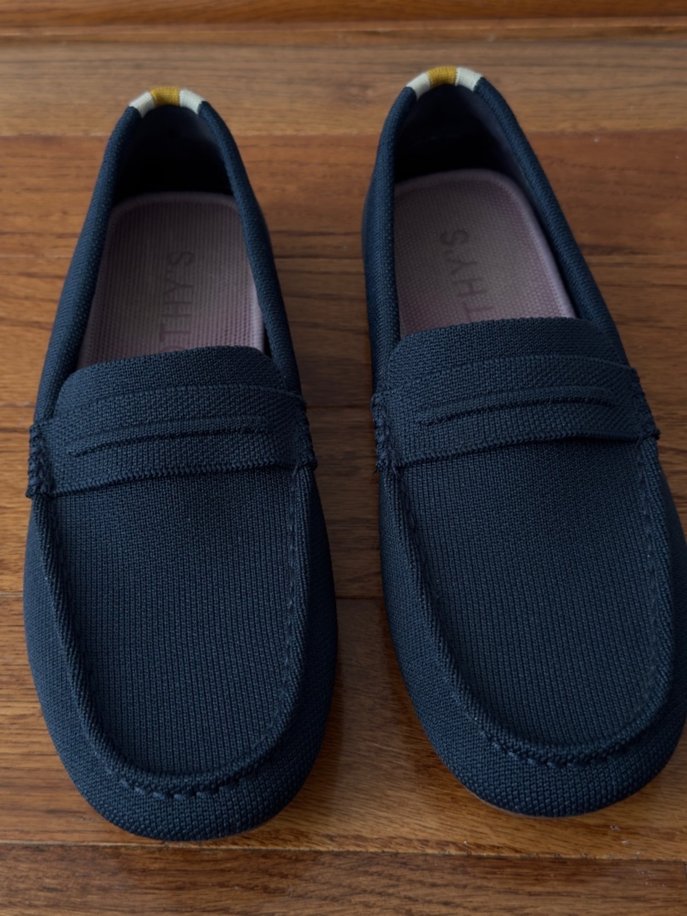Rothy’s The Driver Navy Driving Slip On Loafers Shoes SZ 9.5